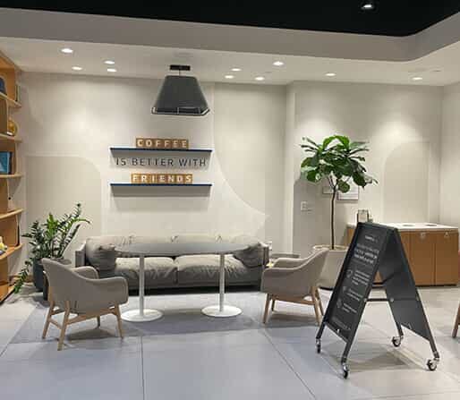 Coffee Shop Metal A-Frame Sign